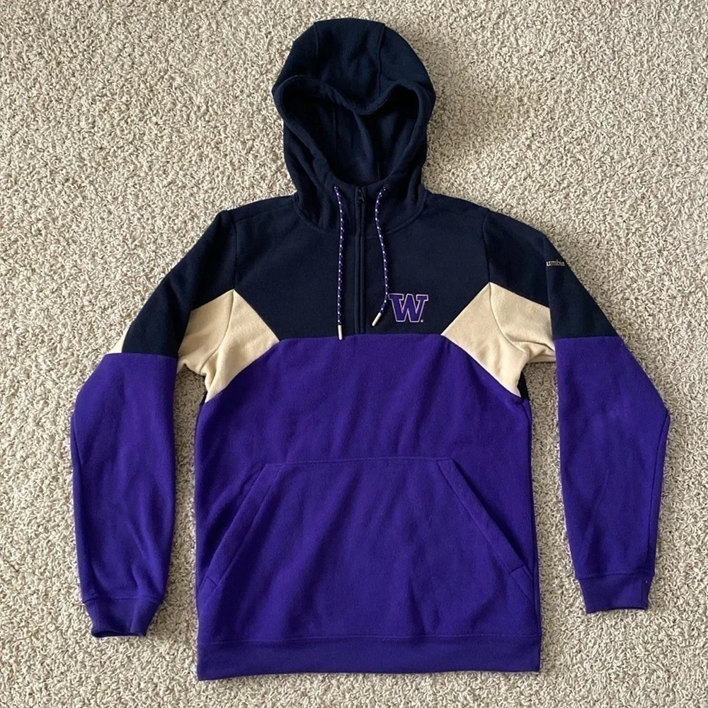 Columbia | Men's Collegiate Columbia Lodge Fleece Hoodie - Picture 2 of 12